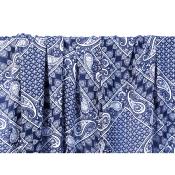 Tissu Voile Bandana Marine