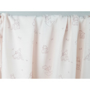 Tissu Maille Jersey E.A. Lapinous Rose