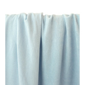 Tissu Maille Jersey Eponge 100 % Coton Bleu Ciel