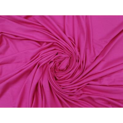 Tissu Maille Jersey Viscose / Elasthanne Grande Laize Fuchsia