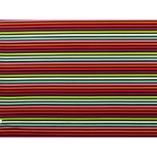 Tissu Maille Maillot de Bain Rayures Multicolores 8 mm