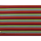 Tissu Maille Maillot de Bain Rayures Multicolores 8 mm