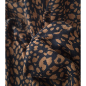Tissu Maille Jersey Viscose / Elasthanne Graou Tabac