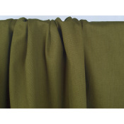 Tissu Sergé Coton BIO Olive Foncé
