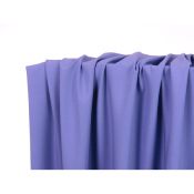Tissu Serg Double Tissage LOU Bleu Lavande