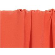 Tissu Crepe PORTO Corail