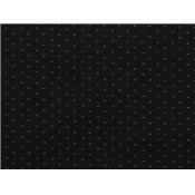 Tissu Maille Milano Bi-Stretch Lourde Noir Motif Jacquard