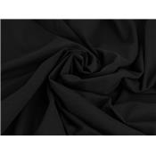 Tissu Maille Jersey Coton Super Stretch Noir