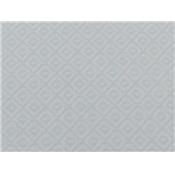 Tissu Jacquard Bleu Ciel Motifs Losanges