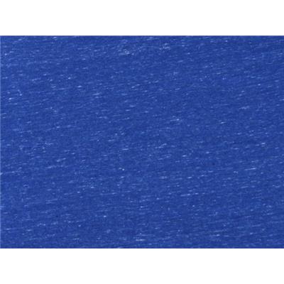 Tissu Jersey Coton / Polyester Flammé Bleu Electrique / Ecru Gris