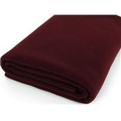 Coupon Lainage Mélange Laine Bordeaux 90 cm x 150 cm 