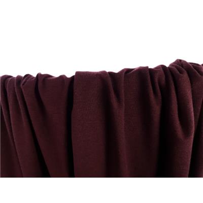 Tissu Maille Jersey Mélange Lyocell / Soie / Cachemire Stretch Prune