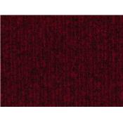 Tissu Maille Cotel Bordeaux / Chin Noir Toucher Peau de Peche