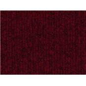 Tissu Maille Cotel Bordeaux / Chin Noir Toucher Peau de Peche