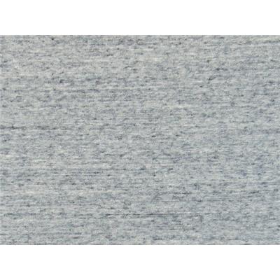 Tissu Molleton Gratté Gris Clair Flammé Anthracite