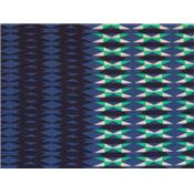 Tissu Viscose Crepe Imprimé Graphique