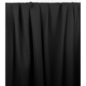 Tissu Lainage Tailleur 100 % Laine Vierge Noir