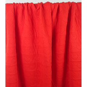 Tissu Maille Matelassé Coeur Rouge