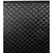 Tissu Matelassé " Doudoune " Noir