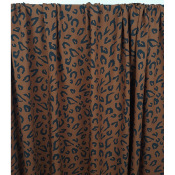 Tissu Popeline Viscose Ecovero Graou Acajou