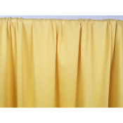 Tissu Maille Interlock 100 % Coton Mercerisé Jaune