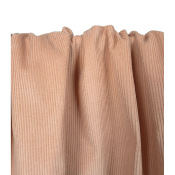 Tissu Velours Côtelé 100 % Coton Rose Nude