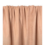 Tissu Velours Côtelé 100 % Coton Rose Nude