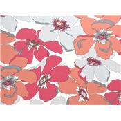 Tissu Jersey Viscose / Elasthanne Grandes Fleurs