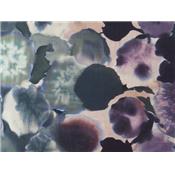 Tissu Jersey Viscose / Elasthanne Imprimé Fleurs Abstraites