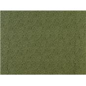 Coupon Maille Interlock Jacquard Kaki 70 cm x 145 cm