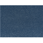 Tissu Molleton Bleu Marine Imprimé Foil Argent