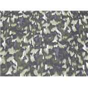 Tissu Jersey Viscose / Elasthanne Imprimé Camouflage Abstrait