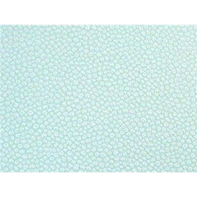 Tissu Crepe Structuré Nid d'Abeille Vert D'Eau