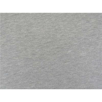 Tissu Jersey Coton / Polyester Gris Chiné