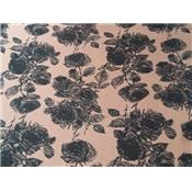 Tissu Jersey Viscose / Polyester / Elasthanne Mercerisé Imprimés Fleurs