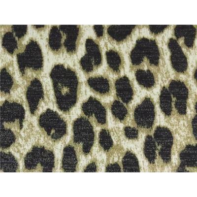 Coupon Maille Léopard Lurex Beige 50 cm x 160 cm