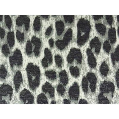 Coupon Maille Léopard Lurex Gris 80 cm x 160 cm