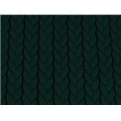 Tissu Maille Matelassé " Natté " Vert