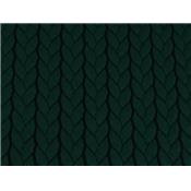 Tissu Maille Matelassé " Natté " Vert