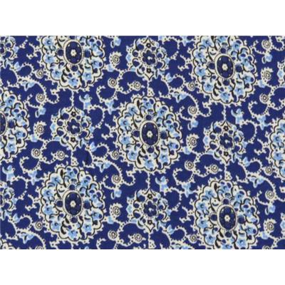 Tissu Voile de Viscose Imprimé Fleurs