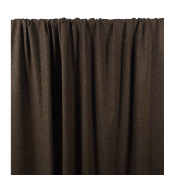 Coupon Lainage Léger Mélange Laine / Soie Tabac Moucheté Multicolore 60 cm x 153 cm