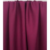 Tissu Lainage Texturé 97 % Laine Bordeaux