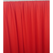 Tissu Maille Interlock 100 % Coton Mercerisé Rouge