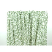 Tissu Popeline Viscose Ecovero Zebra Amande