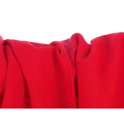 Tissu Coton Lavé Rouge