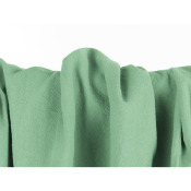 Coupon Coton Lavé Vert Céladon 50 cm x 145 cm