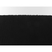 Tissu Crepe Georgette Plissé Noir