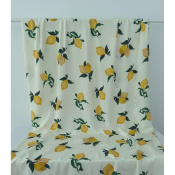 Tissu Crepe de Chine 100 % Soie LEMONS