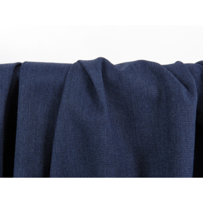 Tissu Denim Légèrement Stretch Bleu Gris