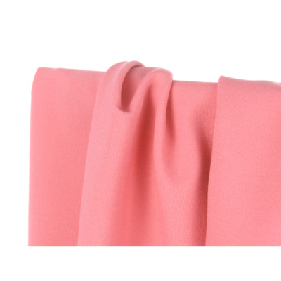 Tissu Double Tissage Stretch Rose Bubblegum